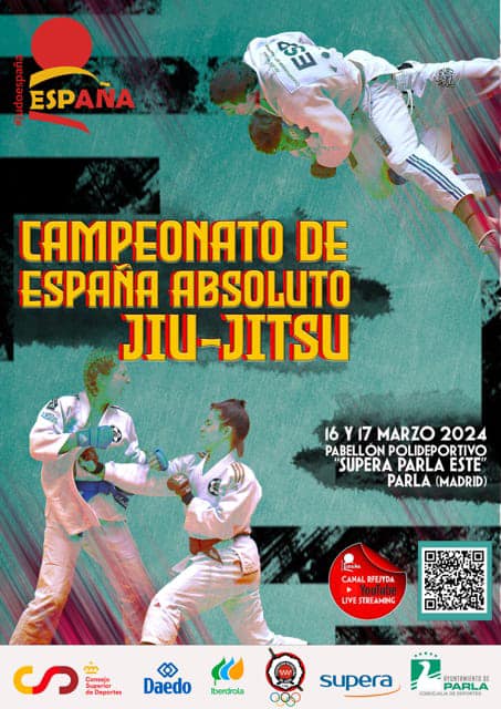 UN ORO Y UN BRONCE, PARA LOS NAVARROS EN EL CAMPEONATO DE ESPAÑA DE JIU-JITSU ABSOLUTO. MADRID 16-03-24.